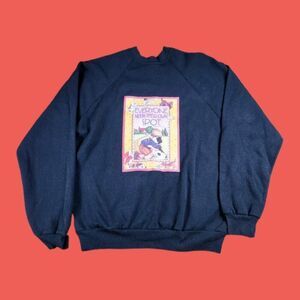 VINTAGE TULTEX DOG GRANDMACORE SWEATSHIRT